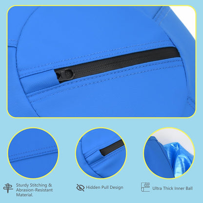 Herding Ball for Dogs and Horses - 18" Jolly Ball for Dogs, Blue Medium-Fx-20250618