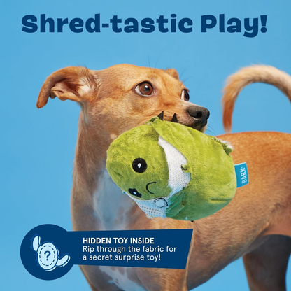 2-in-1 Interactive Plush Dog Toy – Rip & Reveal Squeaky Toy for Dogs & Puppies