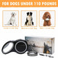 26Ft Retractable Dog Leash, Heavy Duty Great Leash for Dog up to 110 Lbs, Anti-Slip Rubberized Handle, One-Handed Brake, Strong Nylon Tape, Tangle Free(Large Size).